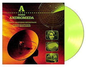 A come Andromeda (Original Soundtrack) Vinyl LP Clear Acid Green Colour RSD 2025 - Image 2