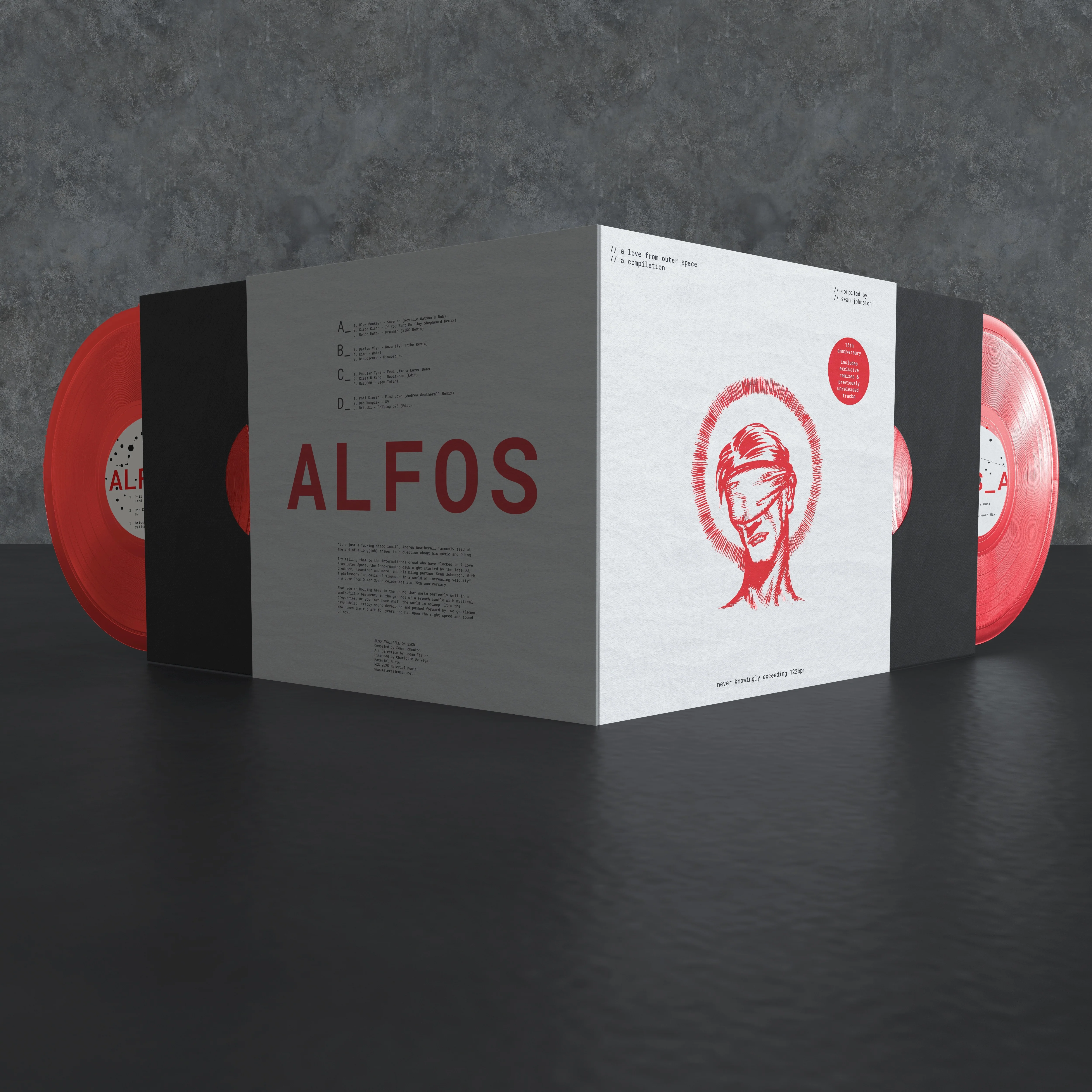 A Love From Outer Space Vinyl LP Translucent Red Colour 2025
