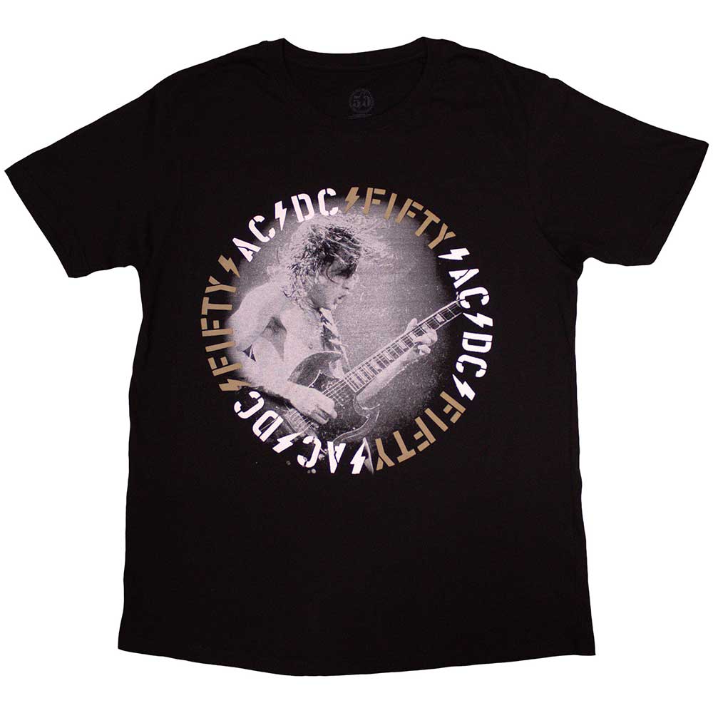 AC/DC Angus Live Black X-Large T-Shirt