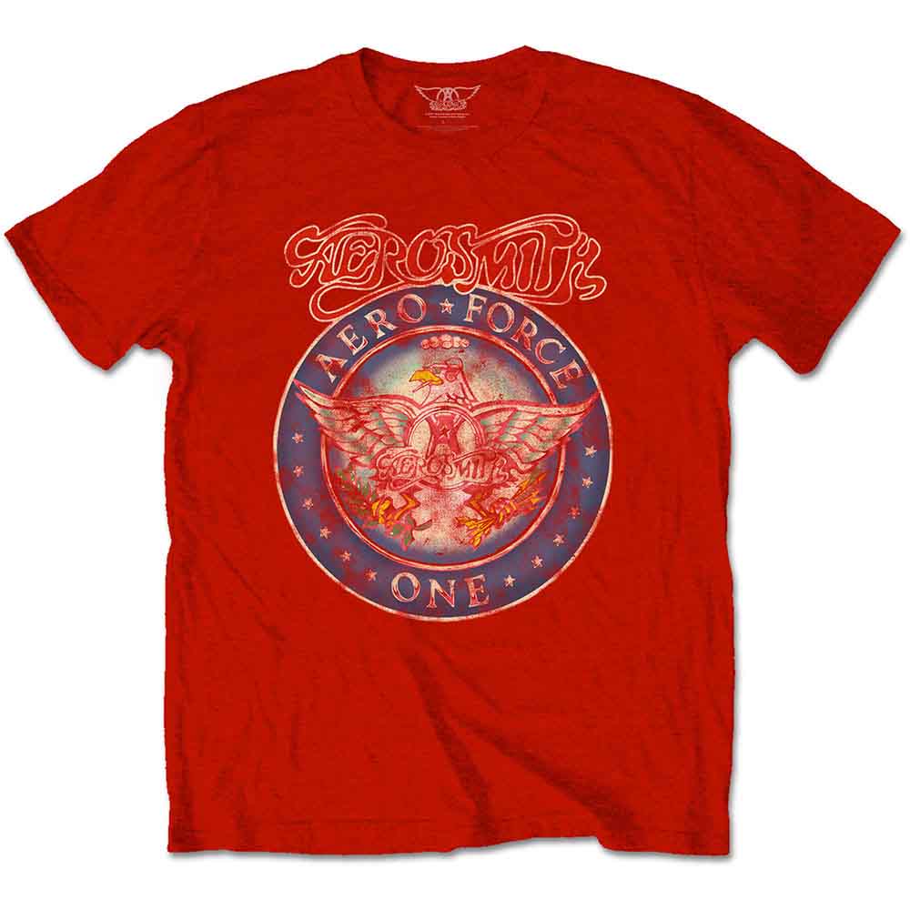 Aerosmith Aero Force Red X-Large T-Shirt