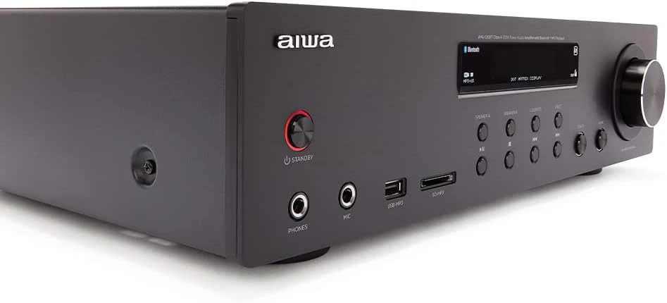Aiwa AMU-120BTBK Black Amplifier - Image 2