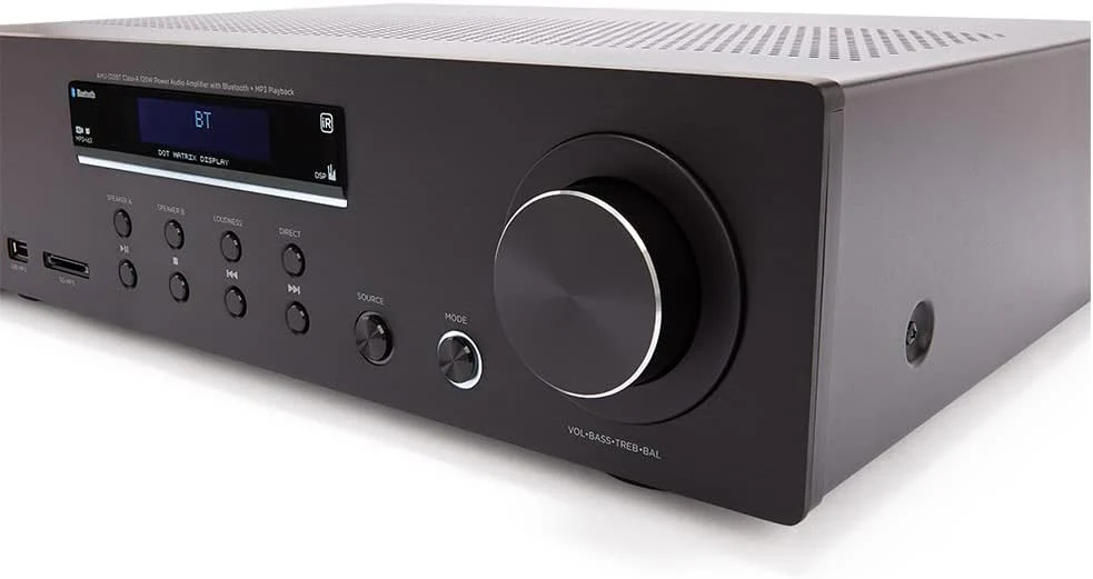 Aiwa AMU-120BTBK Black Amplifier - Image 3