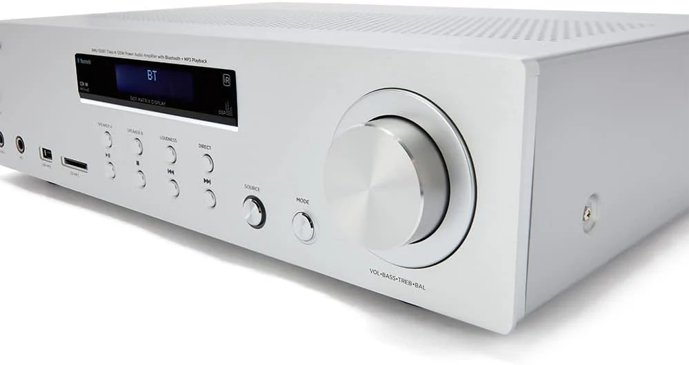 Aiwa AMU-120BTBK Silver Amplifier - Image 3