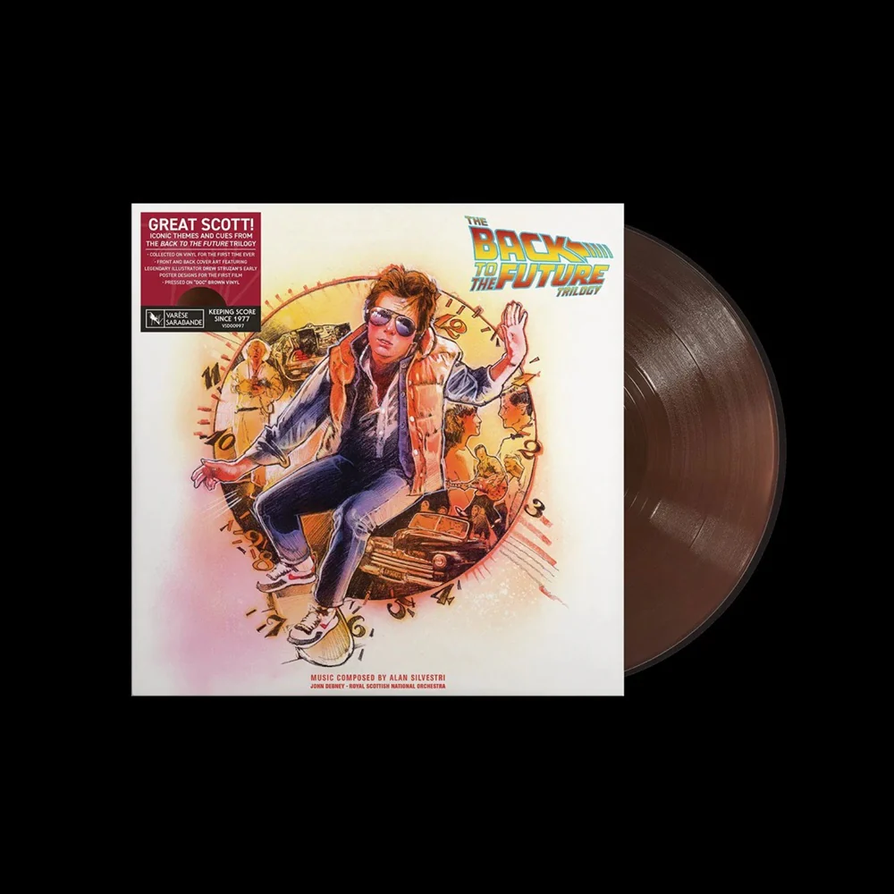 Alan Silvestri The Back To The Future Trilogy Vinyl LP Doc Brown Colour Black Friday 2025