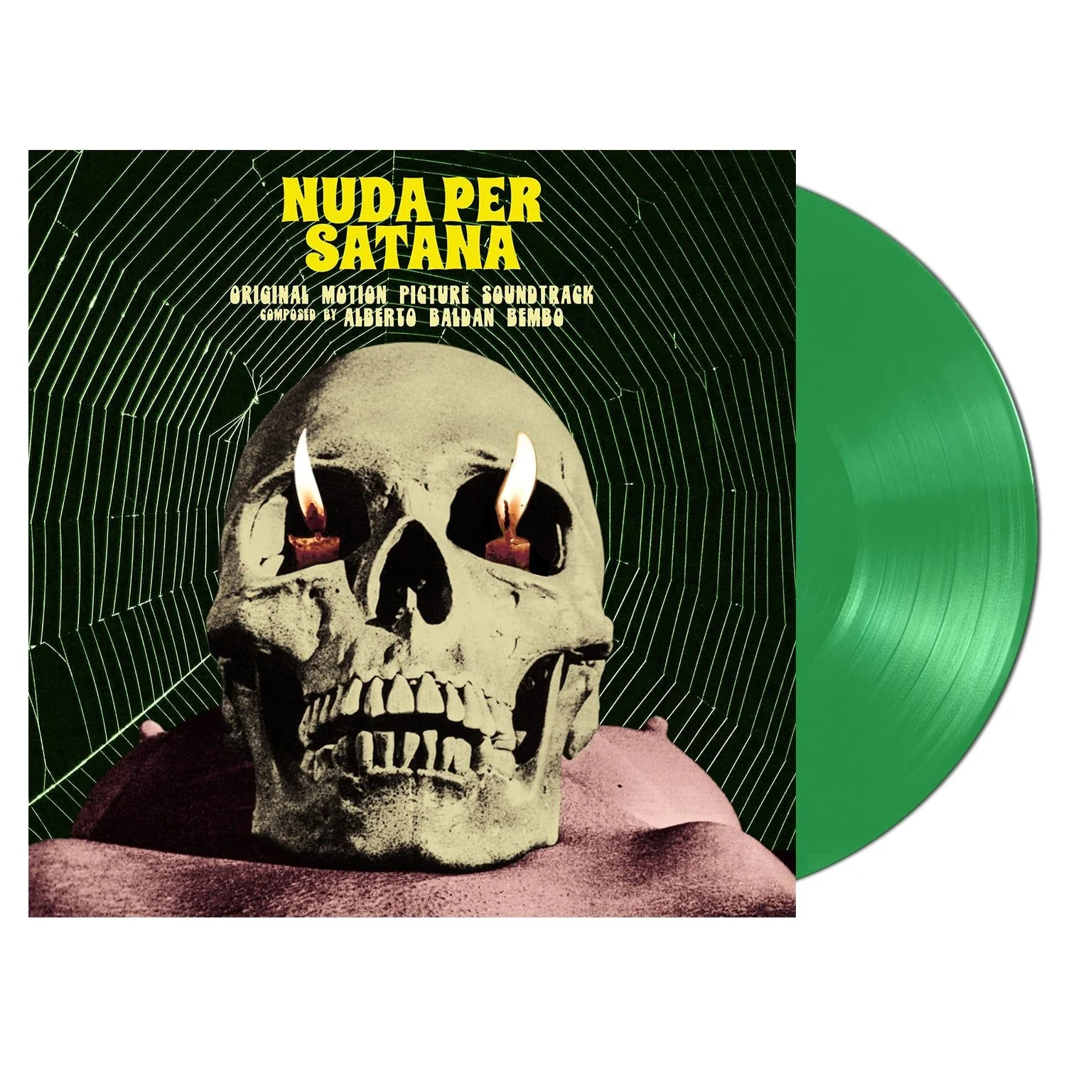 Alberto Baldan Bembo Nuda per Satana (Original Soundtrack) Vinyl LP Transparent Green Colour RSD 2025 - Image 2