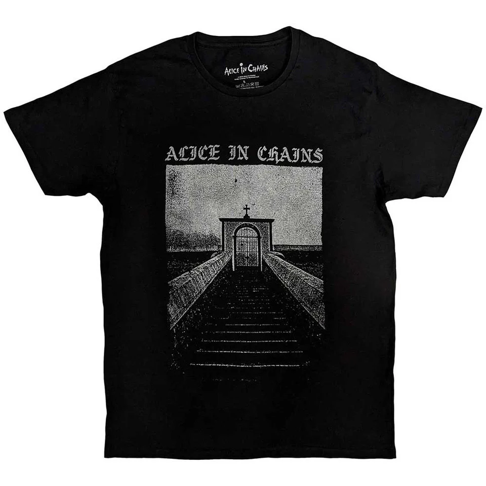 Alice In Chains Stairway Black XX-Large T-Shirt