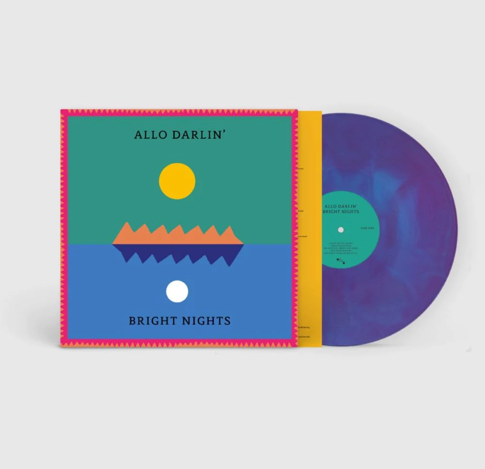 Allo Darlin’ Bright Nights Vinyl LP Blue & Purple Marble Colour 2025