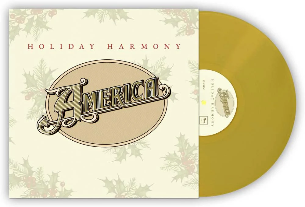America Holiday Harmony Gold Coloured Vinyl LP 2025