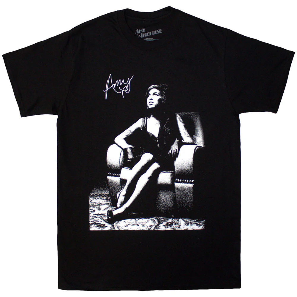 Amy Winehouse Chair Black Medium T-Shirt