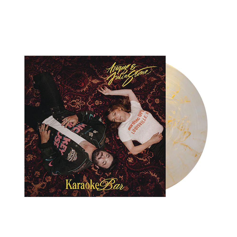 Angus & Julia Stone Karaoke Bar Vinyl LP Gold/Clear Smoky Marble Colour Due Out 04/09/26