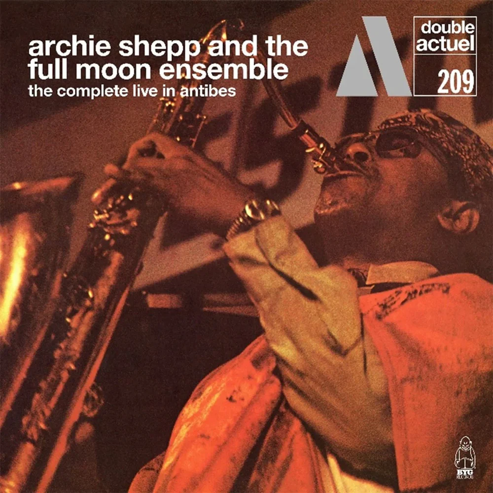 Archie Shepp and The Full Moon Ensemble The Complete Live in Antibes Vinyl LP Orange & Brown Colour RSD 2025