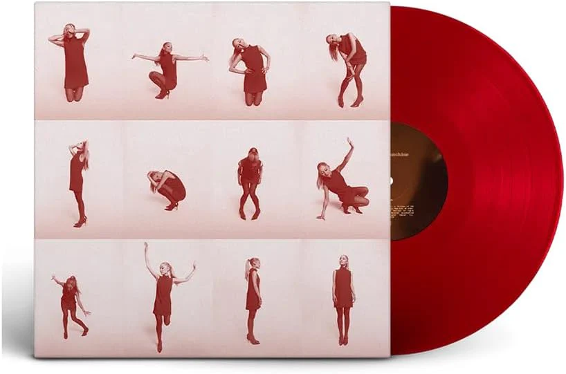 Ariana Grande eternal sunshine Vinyl LP Translucent Ruby Red Colour