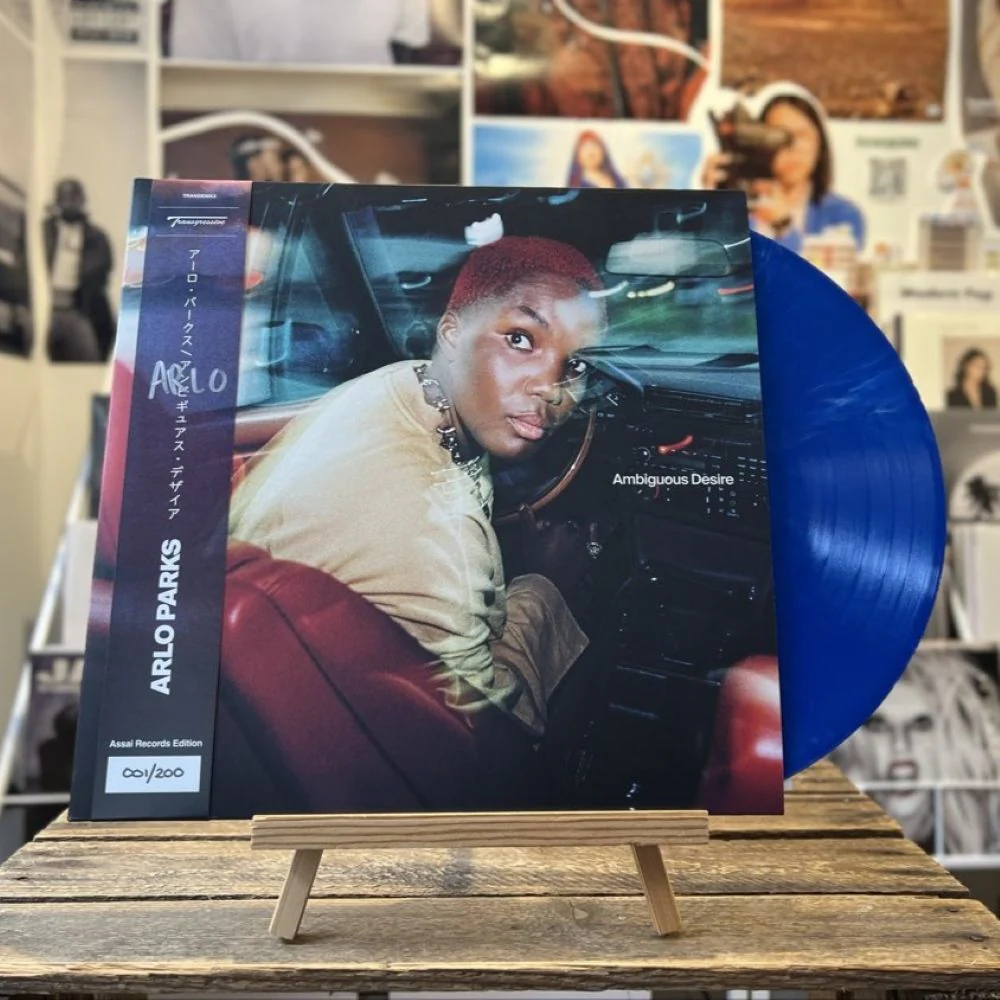 Arlo Parks Ambiguous Desire Vinyl LP Signed Assai Obi Edition Marble Blue Colour 2026