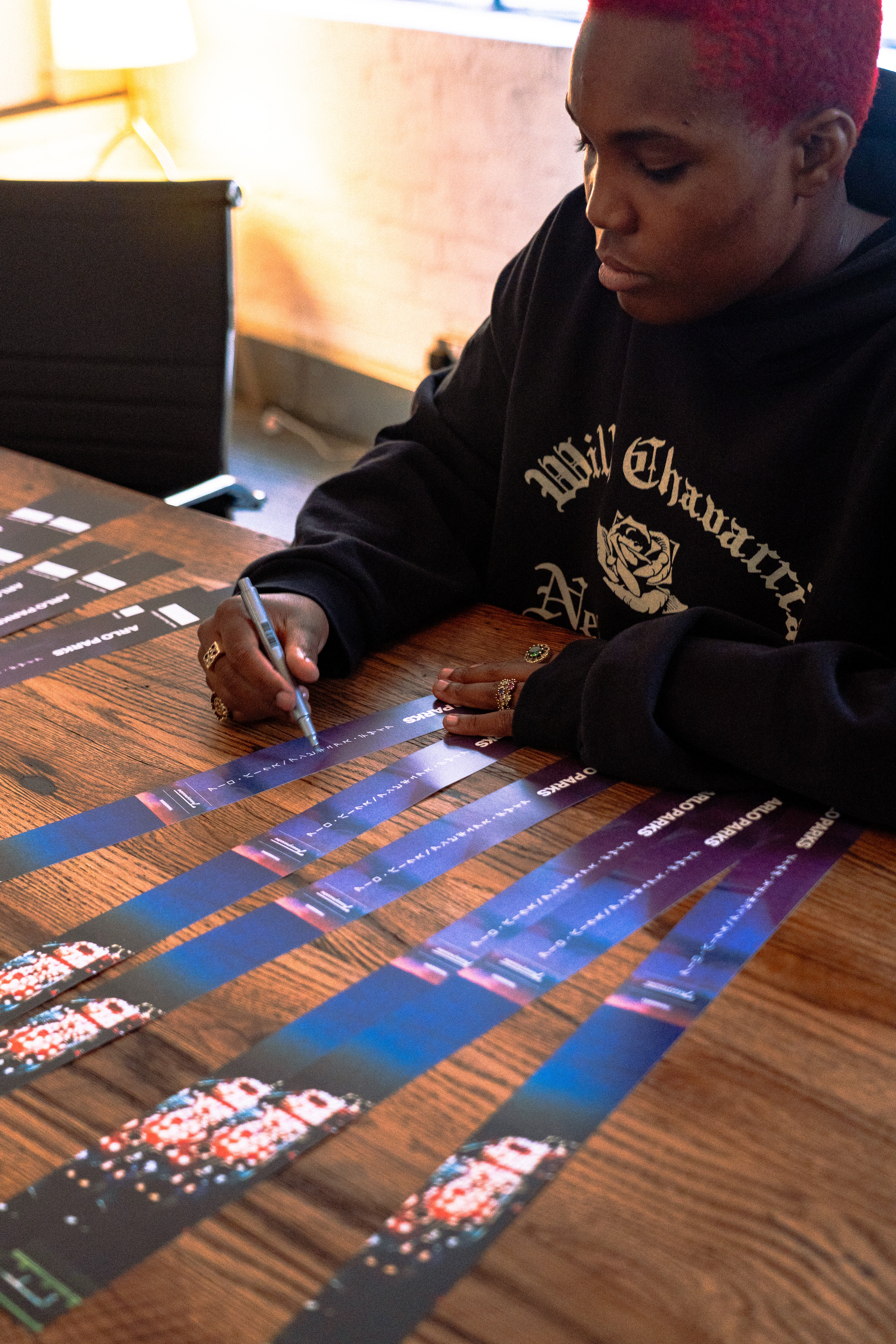 Arlo Parks Ambiguous Desire Vinyl LP Signed Assai Obi Edition Marble Blue Colour 2026 - Image 3