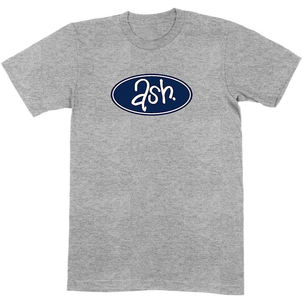 Ash Retro Logo Grey Medium T-Shirt