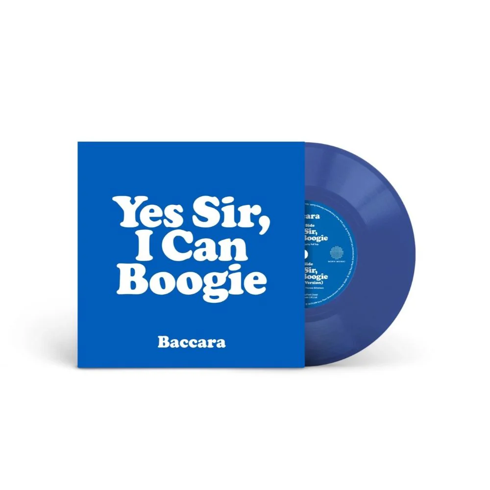 Baccara Yes Sir, I Can Boogie 7" Vinyl Single Blue Colour Due Out 05/06/26