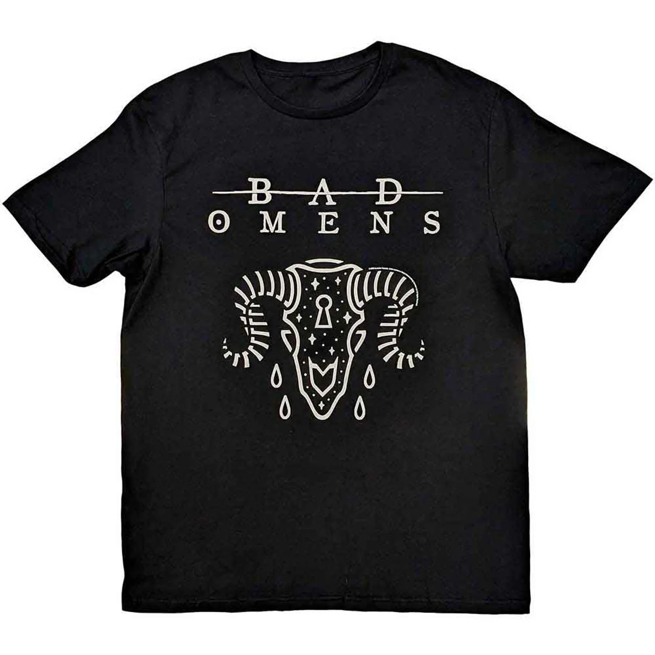 Bad Omens Ram Skull Black XX-Large T-Shirt