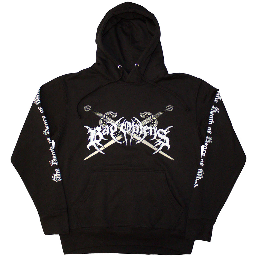 Bad Omens Skull & Candles Black Small Hoodie