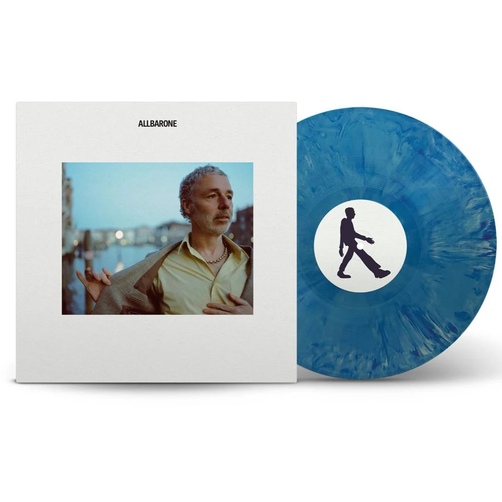 Baxter Dury Allbarone Vinyl LP Venetian Marble Blue Colour 2025 - Image 2