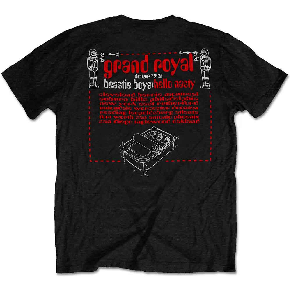 Beastie Boys Hello Nasty II Black Small T-Shirt - Image 2