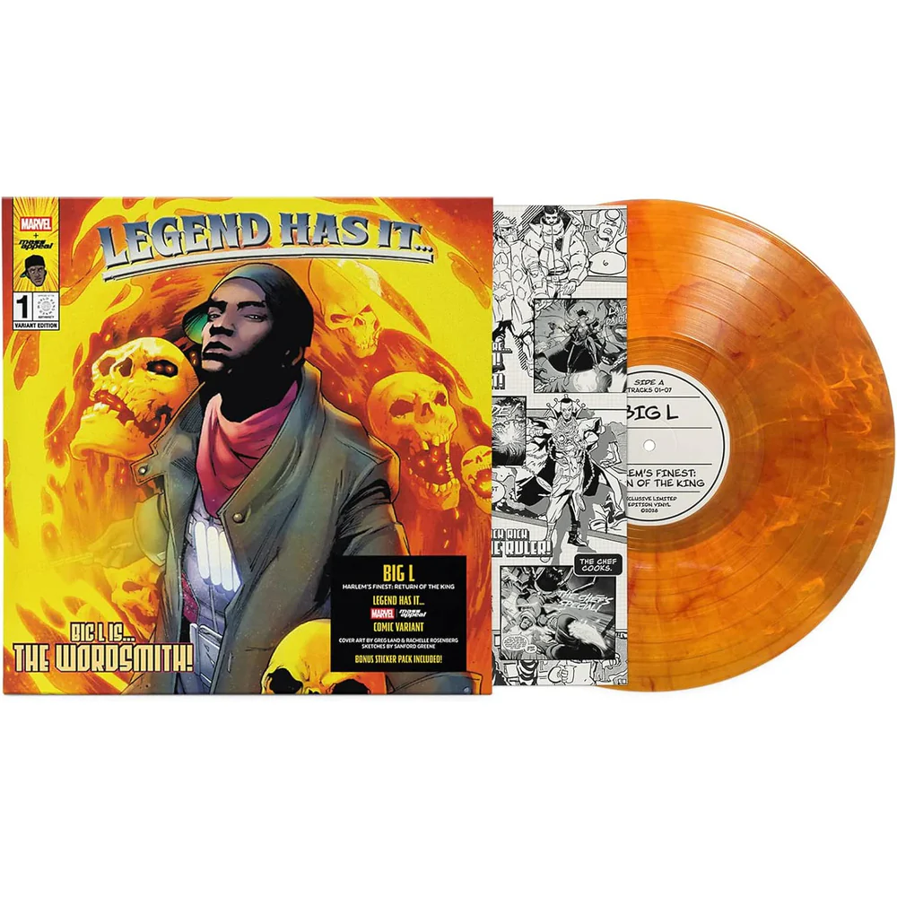 Big L Harlem's Finest: Return Of The King Vinyl LP Firestorm Colour Due Out 12/06/26