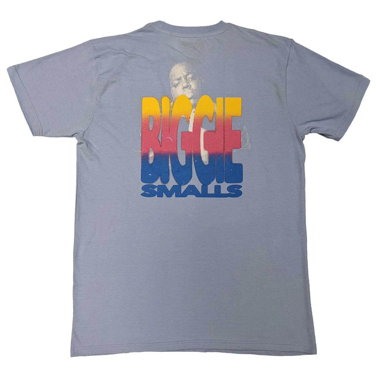 Biggie Smalls Halftone Biggie Purple Small T-Shirt - Image 2