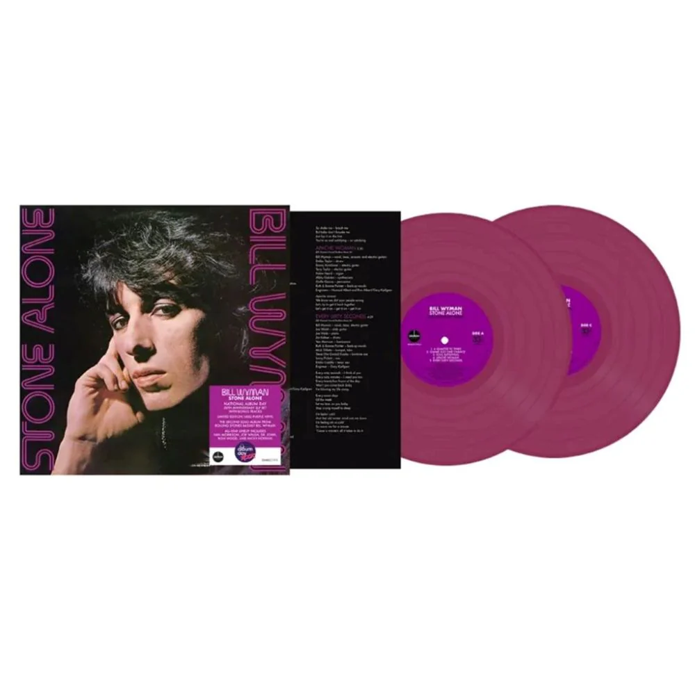 Bill Wymann Stone Alone Vinyl LP 50th Anniversary Purple Colour NAD 2025