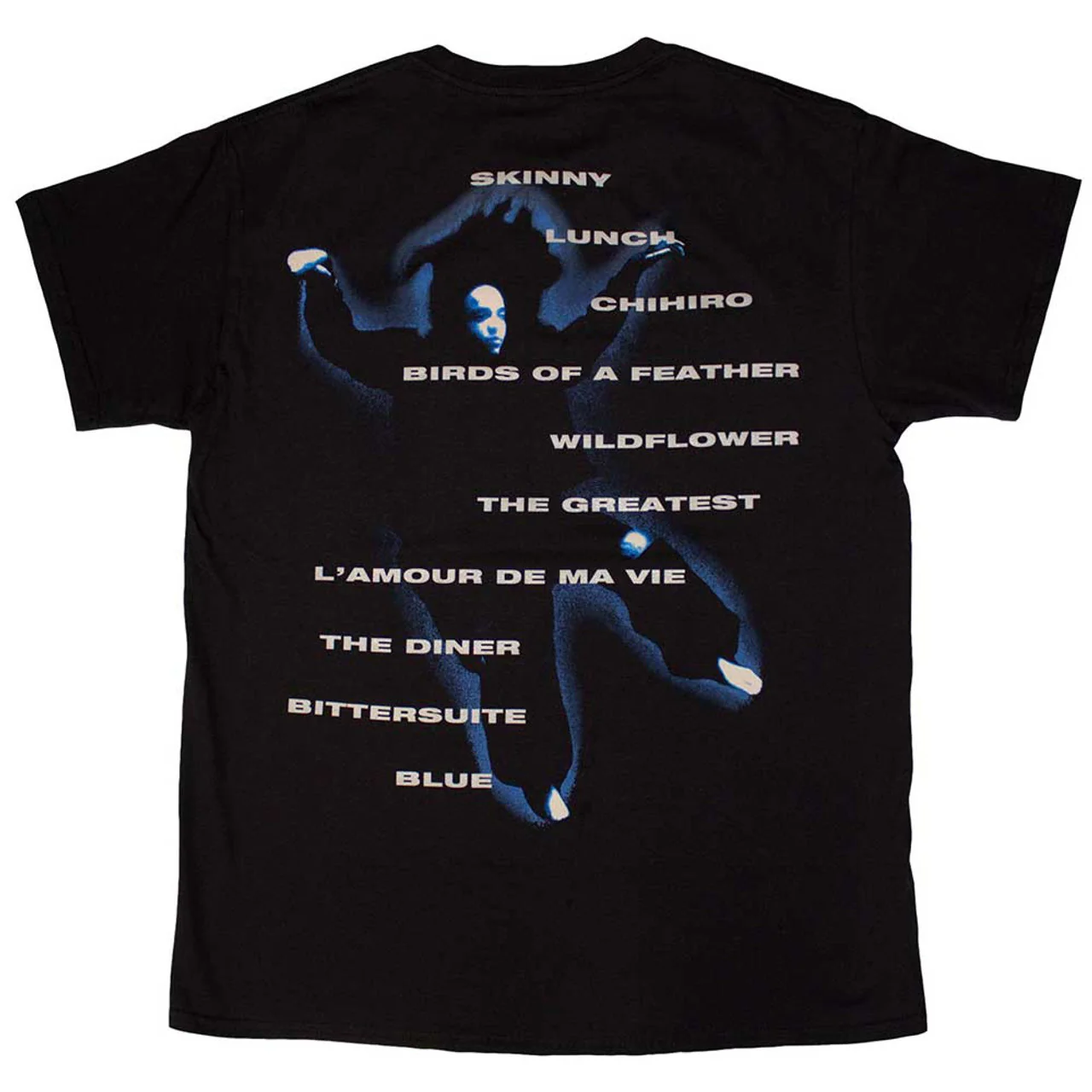 Billie Eilish Hit Me Hard And Soft Black Small T-Shirt - Image 2