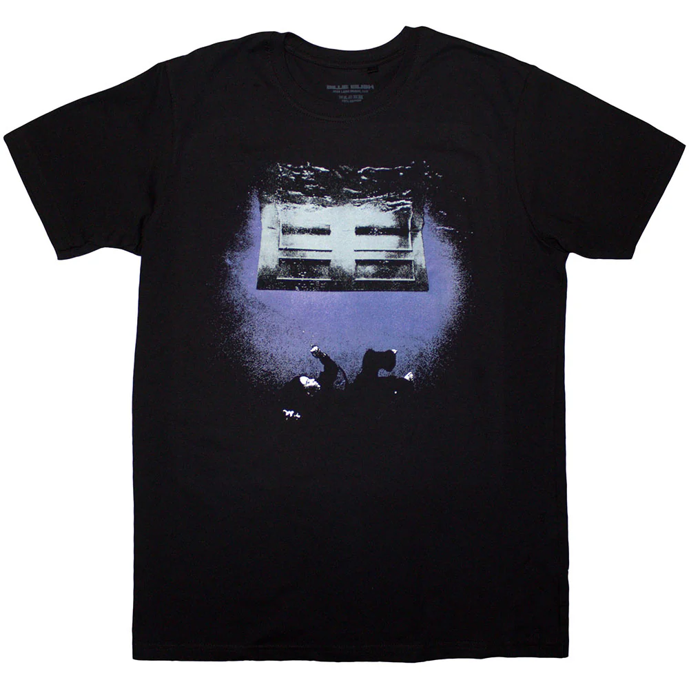 Billie Eilish Hit Me Hard And Soft Door Falling Black Large T-Shirt