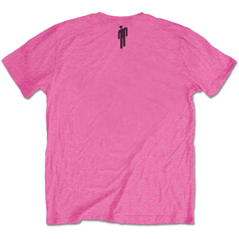 Billie Eilish Racer Logo & Blohsh Pink X-Large T-Shirt