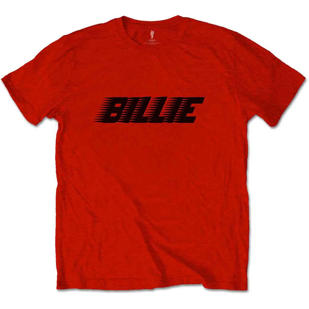 Billie Eilish Racer Logo & Blohsh Red XX-Large T-Shirt
