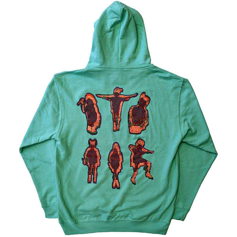Billie Eilish Silhouettes Green XX-Large Hoodie - Image 2