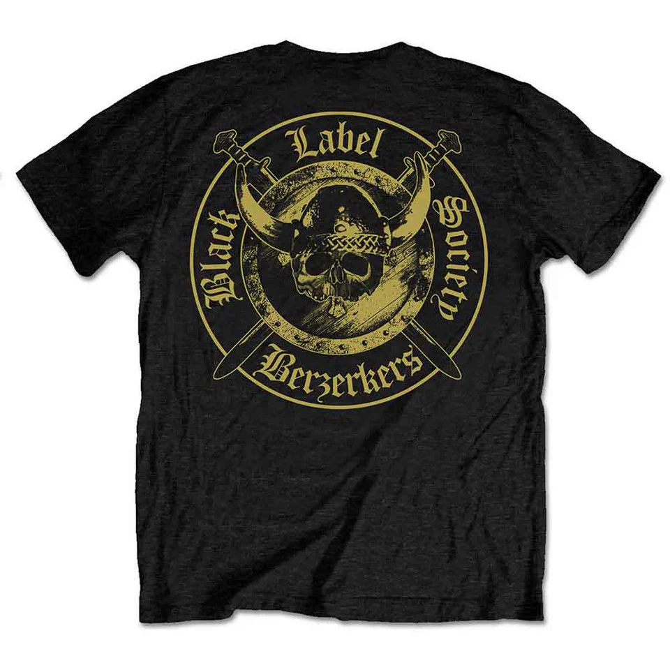 Black Label Society Berzerkers Black Large T-Shirt - Image 2
