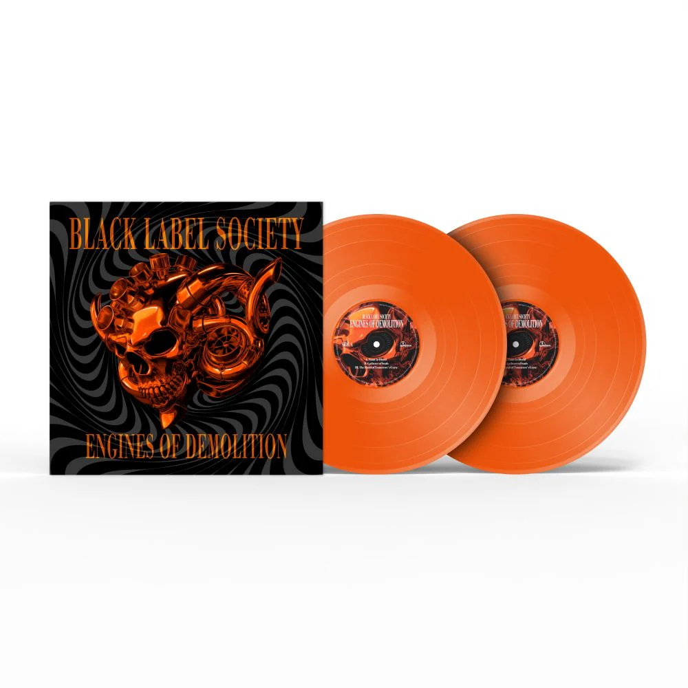 Black Label Society Engines of Demolition Vinyl LP Orange Colour 2026 - Image 2