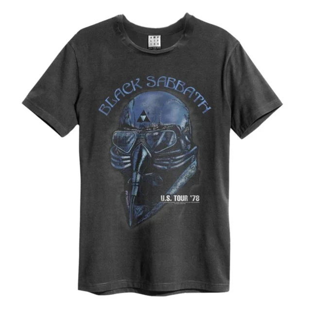 Black Sabbath 78 Tour Charcoal Grey X-Large T-Shirt