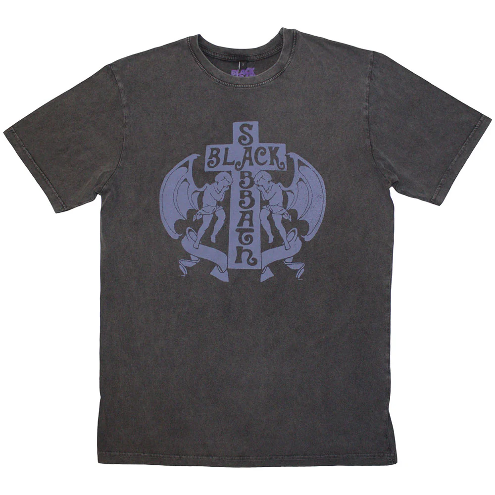 Black Sabbath Angels Charcoal Grey Medium T-Shirt