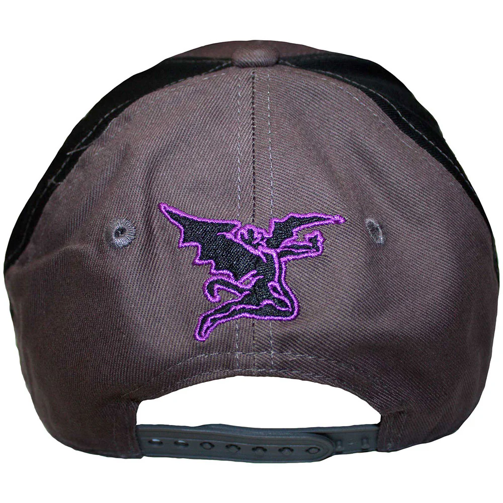 Black Sabbath Logo Black & Charcoal Baseball Hat - Image 2