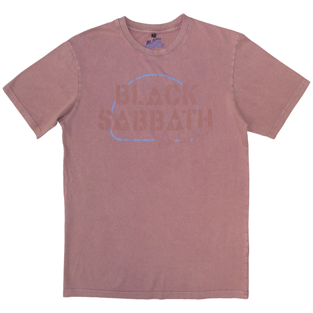Black Sabbath Never Say Die Red Small T-Shirt