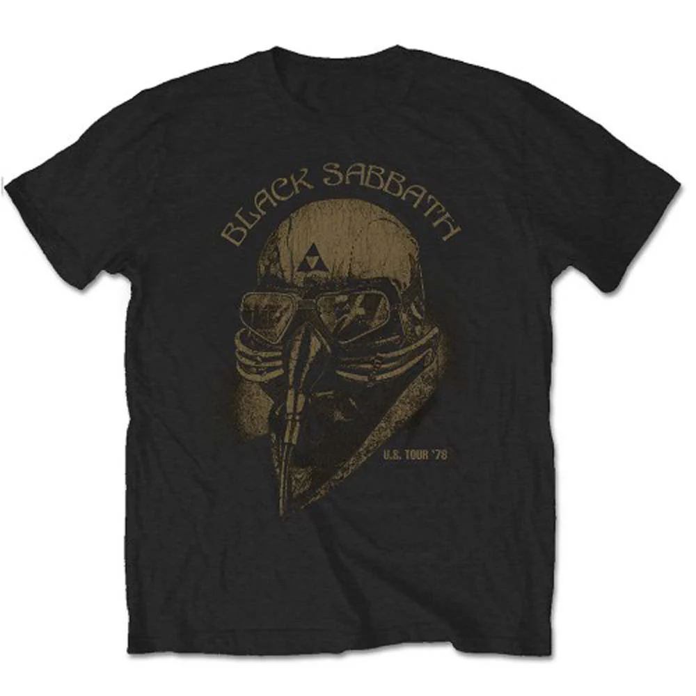 Black Sabbath US Tour 1978 Avengers Black XXX-Large T-Shirt