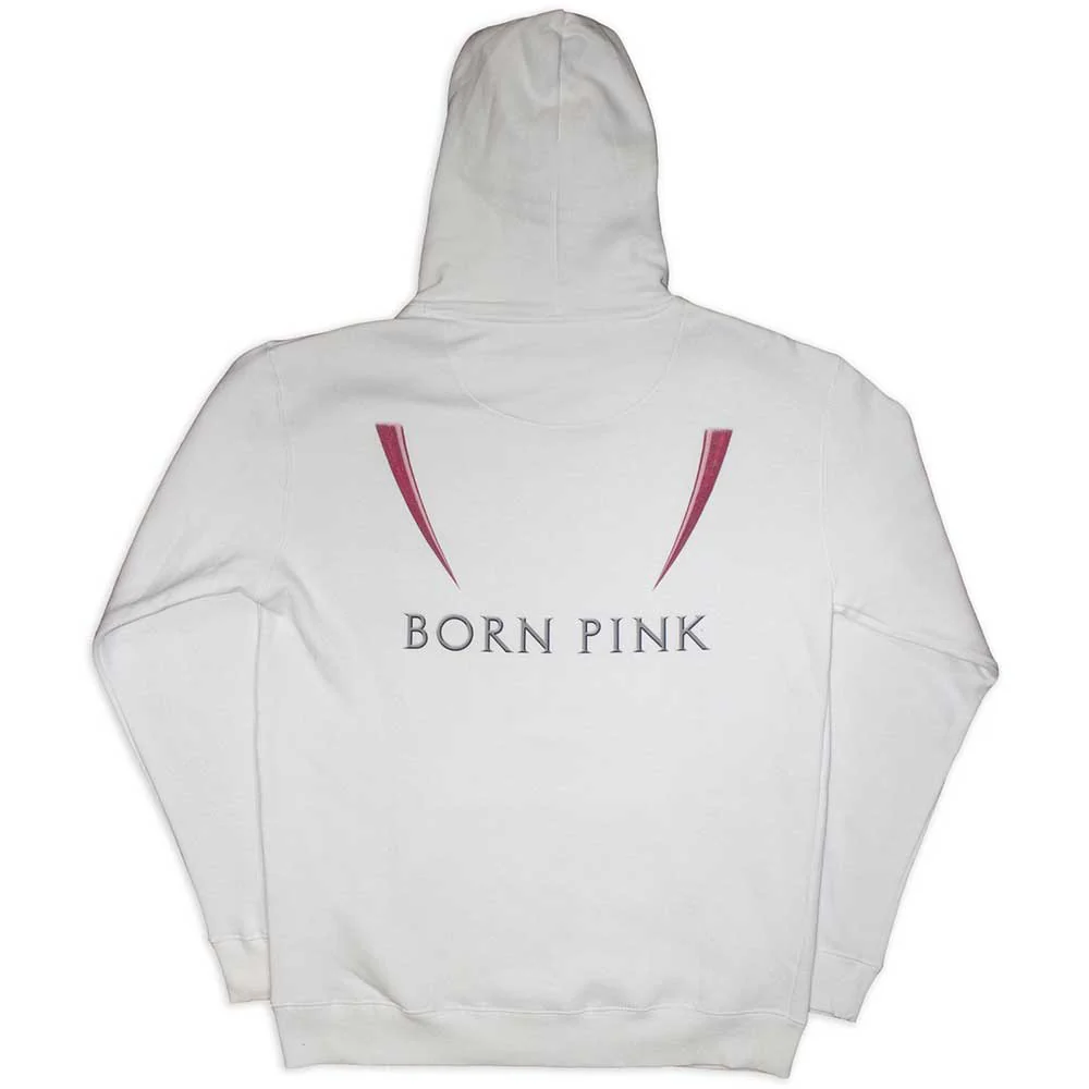 Blackpink Born Pink White X-Large Hoodie - Image 2