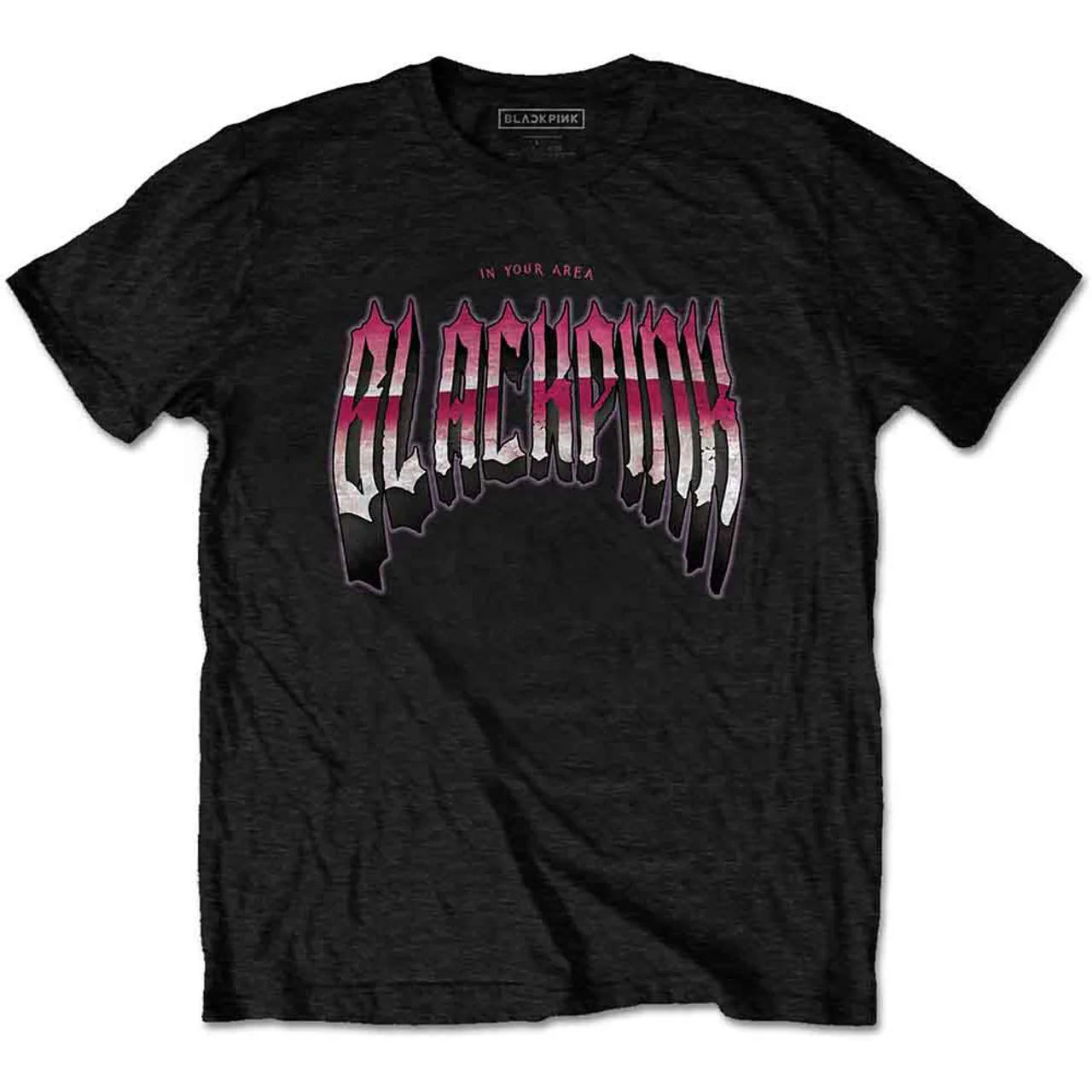 BLACKPINK Gothic Black Medium T-Shirt