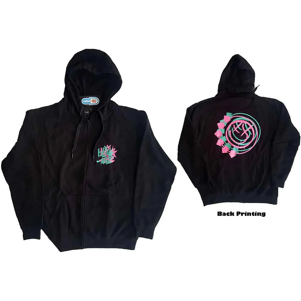 Blink-182 Double Six Arrow Smile X-Large Hoodie - Image 2