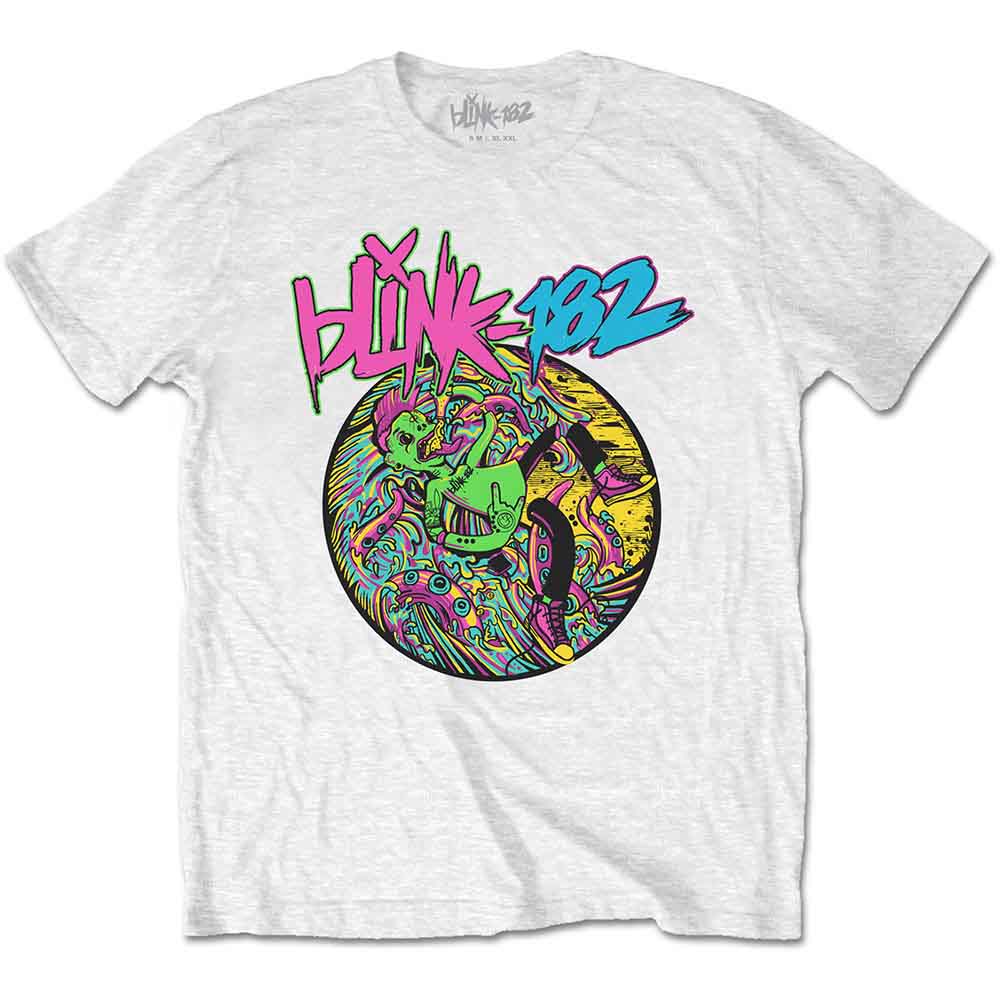 Blink-182 Overboard Event White Small T-Shirt