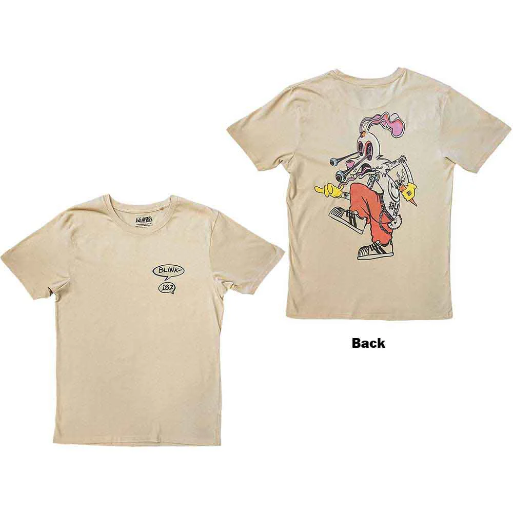Blink-182 Roger Rabbit Natural X-Large T-Shirt - Image 3