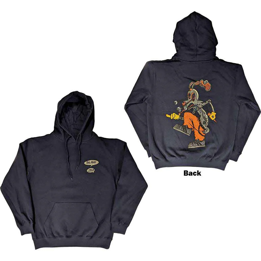 Blink-182 Roger Rabbit Navy X-Large Hoodie - Image 3