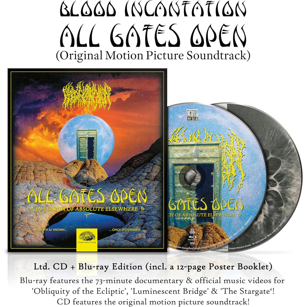 Blood Incantation - All Gates Open Soundtrack) CD & Blue-Ray Due Out 05/06/26