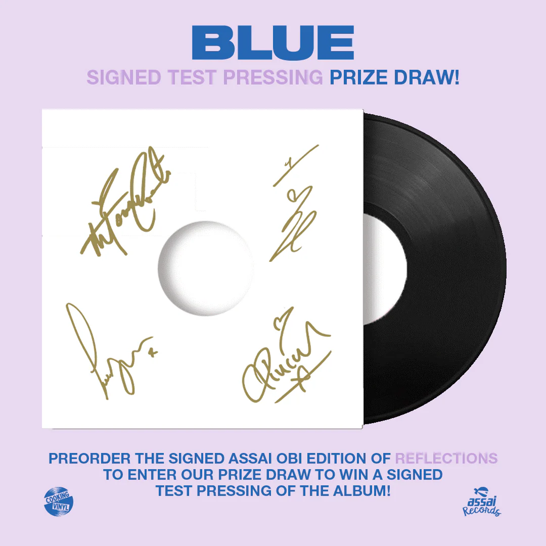 Blue Reflections Vinyl LP Signed Assai Obi Edition Blue Colour 2026 - Image 2
