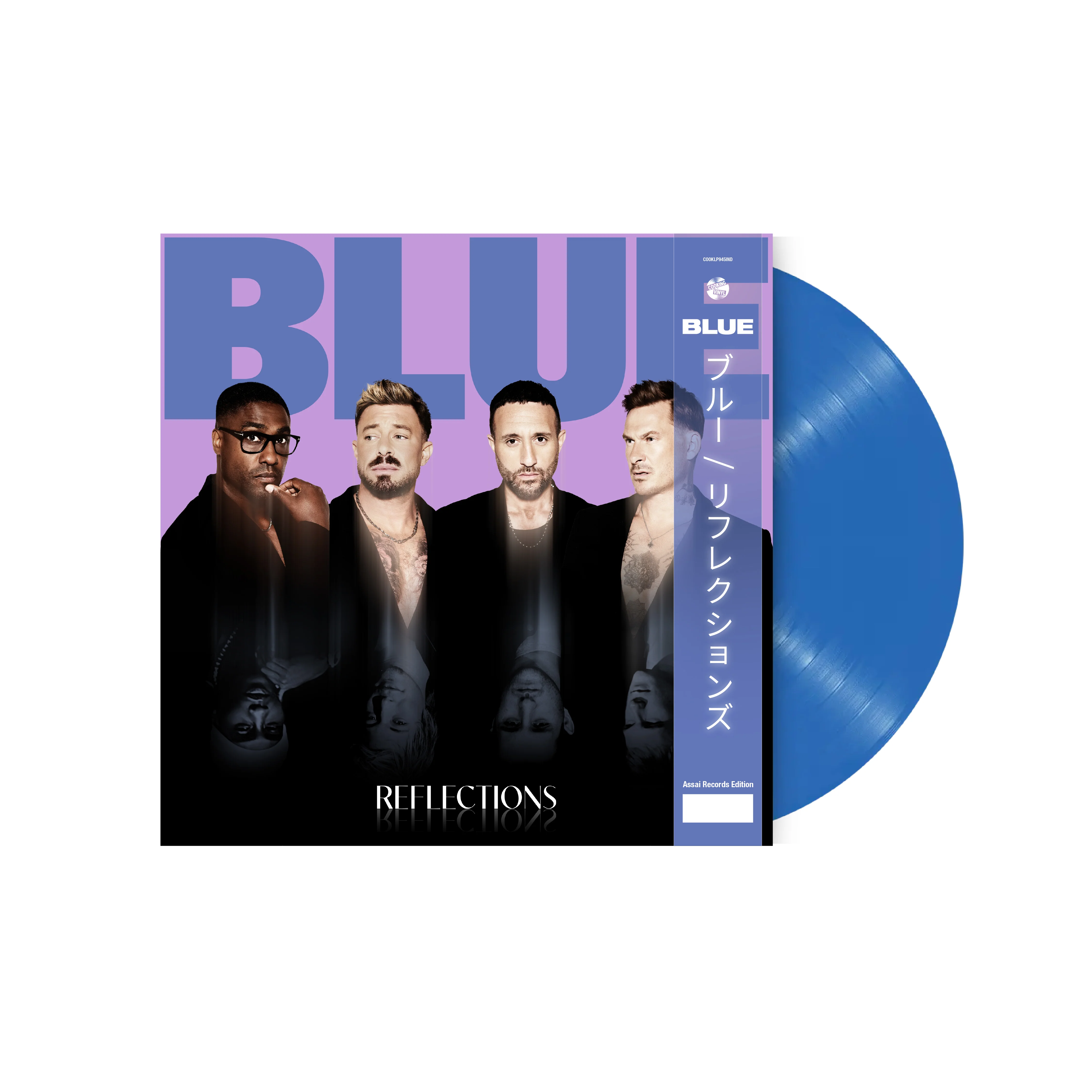 Blue Reflections Vinyl LP Signed Assai Obi Edition Blue Colour 2026 - Image 3