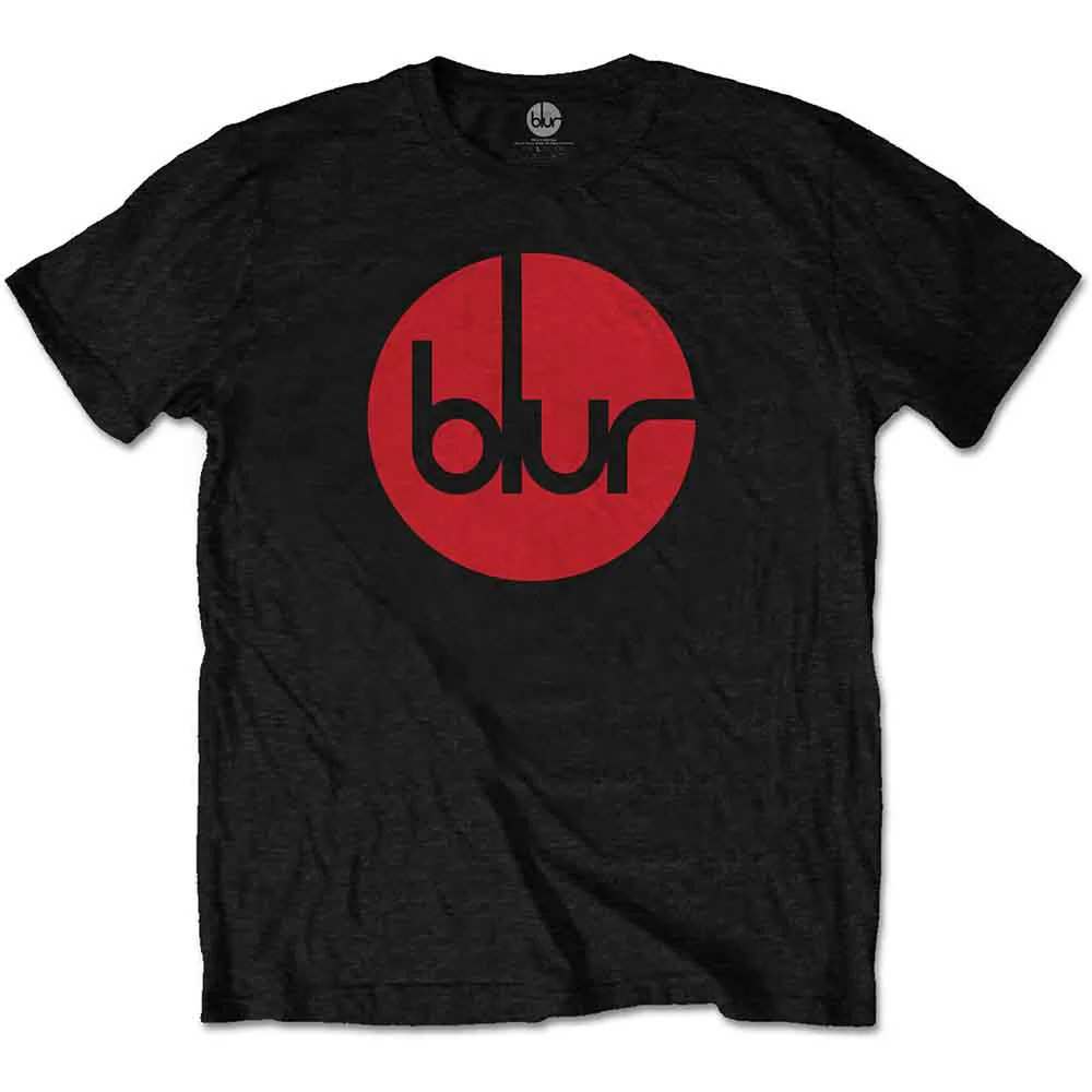 Blur Circle Logo Black XX-Large T-Shirt