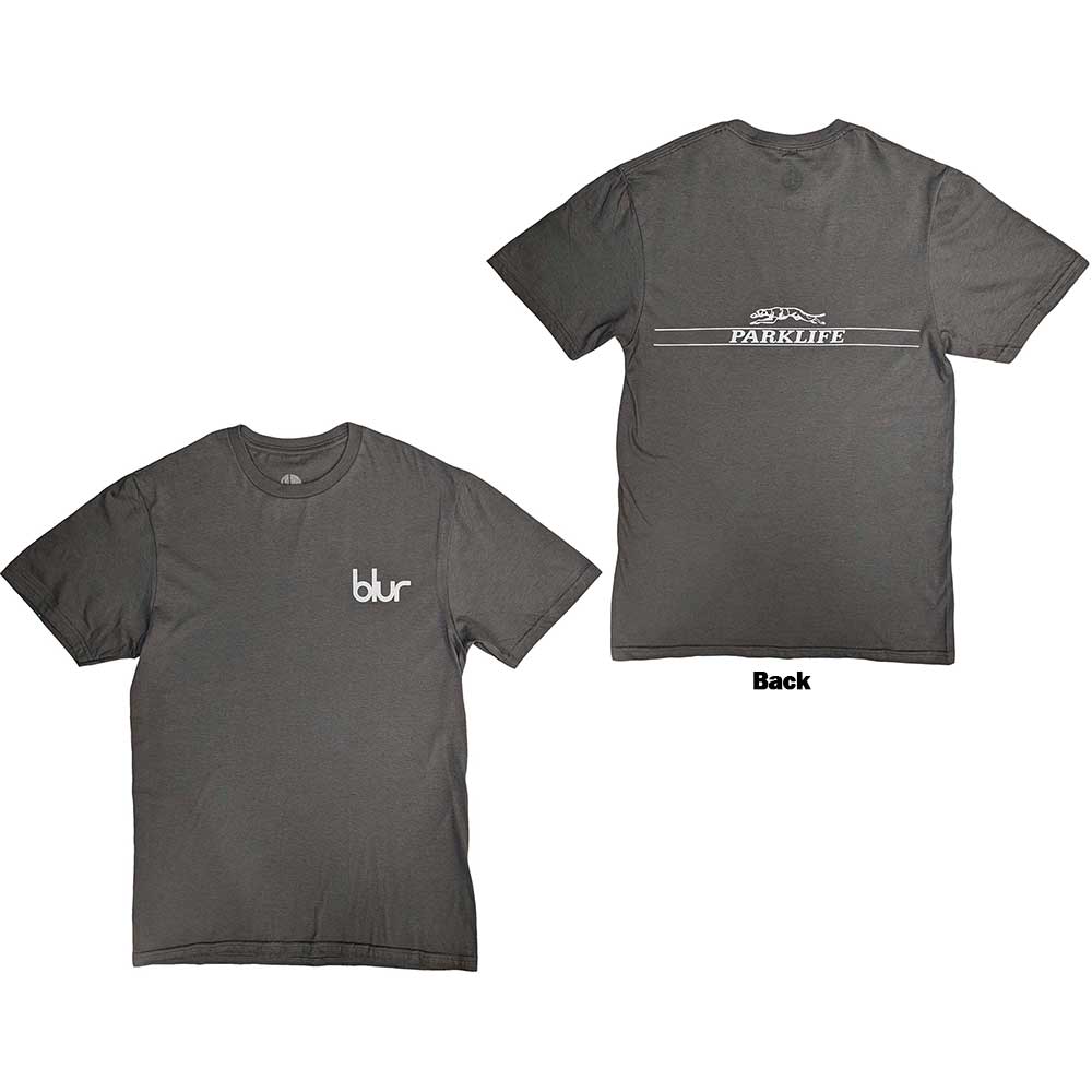 Blur Parklife Charcoal Grey XX-Large T-Shirt - Image 3